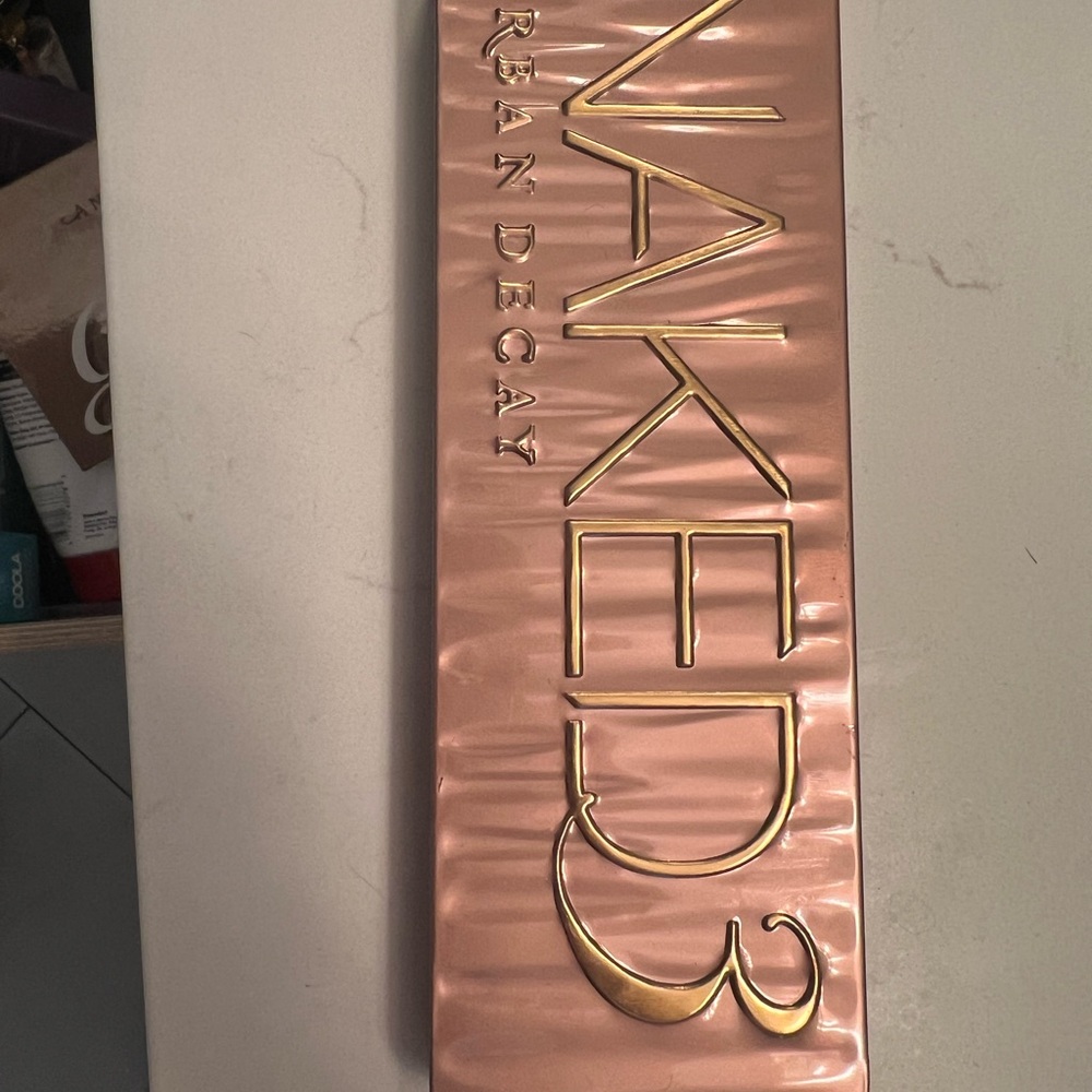 Urban Decay Metallic Rose Gold Wall Art